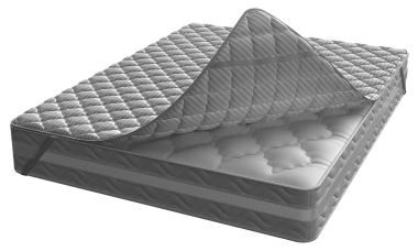 Наматрасник-перина на резинках