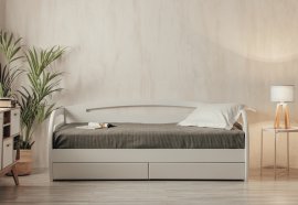 Кровать «Скай», 90x200 см, цвет: орех